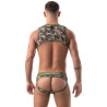 LEADER Harnais en tissu CAMO WARRIOR Camouflage